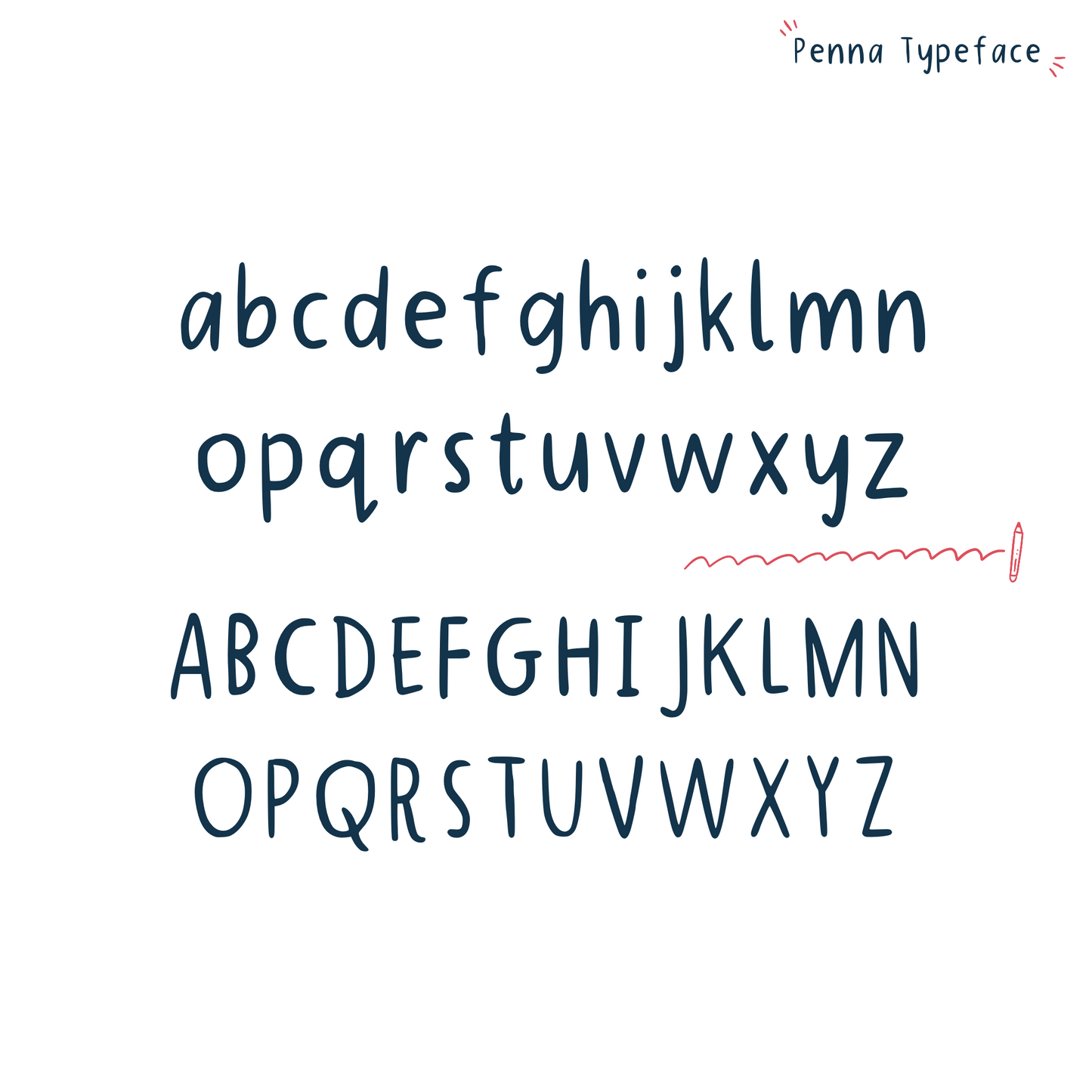 Penna- Light Hand-made Font - Suhasini Penna