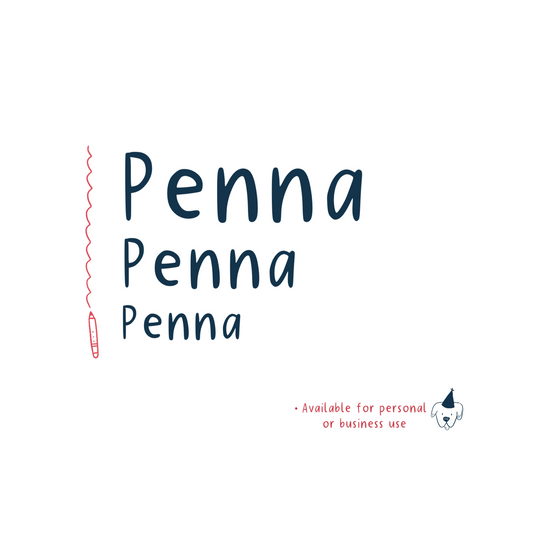 Penna- Light Hand-made Font - Suhasini Penna